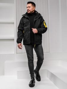 Uomo Giacca invernale con fodera Nero Bolf 5M3263A1