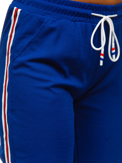 Pantaloni di tuta da donna cobalto Bolf YW01020A