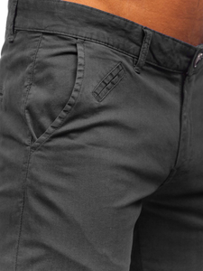 Pantaloncini da uomo neri Bolf 1142
