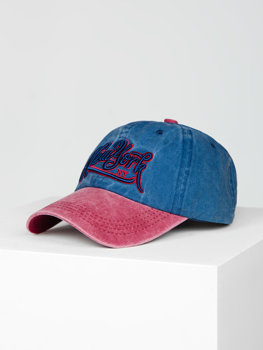 Cappellino da baseball blu Bolf CZ64