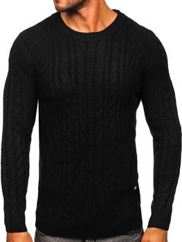 Maglione da uomo nero Bolf MM6010