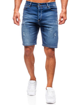 Pantaloncini corti in jeans blu Bolf 5819