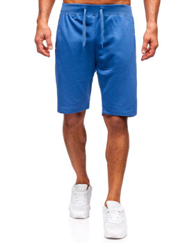 Pantaloncini da tuta da uomo azzurro Bolf 8K101