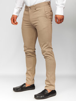 Pantaloni chino da uomo beige Bolf 5000-1