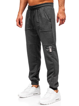 Pantaloni da tuta jogger da uomo antracite Bolf JX6365