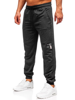 Pantaloni da tuta jogger da uomo grafite Bolf JX6365