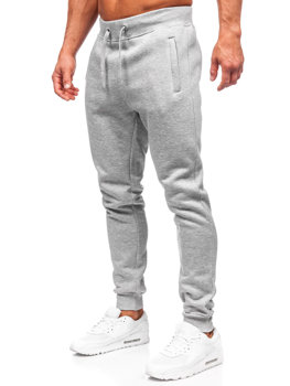 Pantaloni da tuta jogger da uomo grigio Bolf XW06