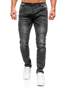 Pantaloni in jeans regular fit da uomo grafite Bolf MP0029G