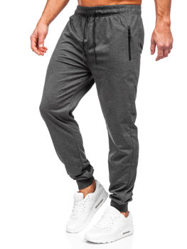 Pantaloni jogger di tuta da uomo grafite Bolf JX6105