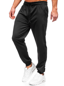 Pantaloni jogger di tuta da uomo neri Bolf JX6105