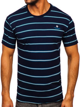 T-shirt da uomo blu Bolf 14952