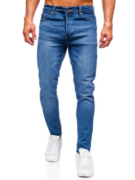 Uomo Pantaloni in jeans slim fit Blu scuro Bolf 6430