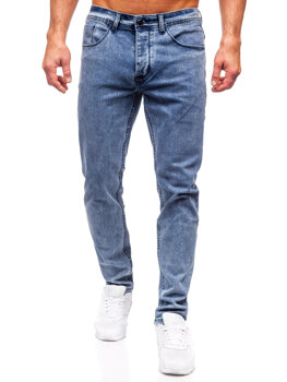 Uomo Pantaloni in jeans slim fit Blu scuro Bolf MP0192BS