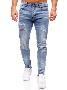Uomo Pantaloni in jeans slim fit Blu scuro Bolf MP0236BC