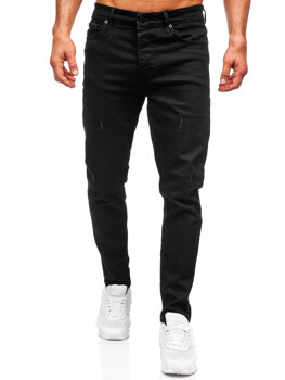 Uomo Pantaloni in jeans slim fit Nero Bolf 6495