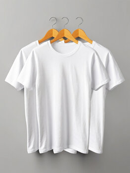 Uomo T-shirt basic Bianco Bolf SD211-3P 3PACK