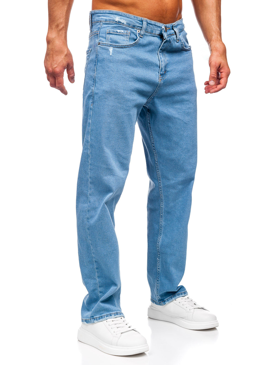 Carrera Jeans Baggy Jeans Blu Chiaro Uomo Pantalone Jeans Regular Fit
