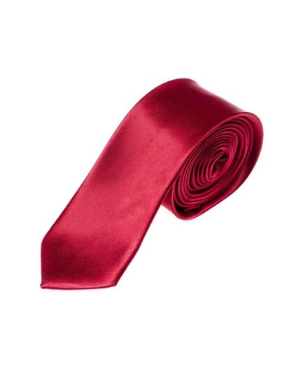 Cravatta elegante da uomo bordò Bolf K001