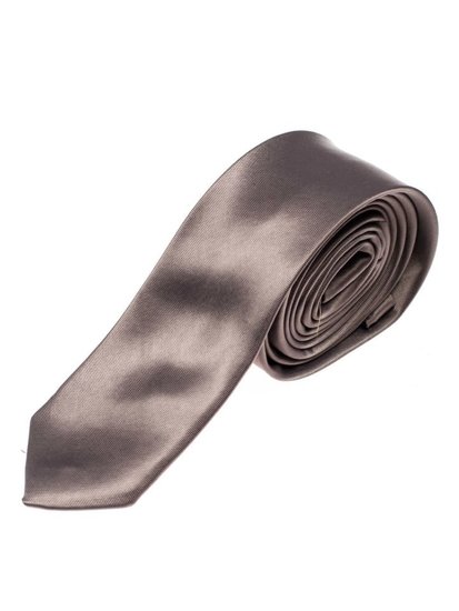 Cravatta elegante da uomo grafite Bolf K001