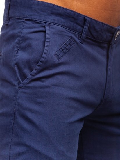 Pantaloncini da uomo blu Bolf 1142