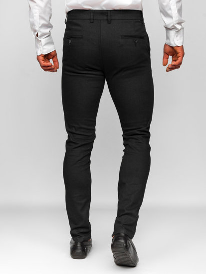 Pantaloni chino da uomo neri Bolf 5000-2