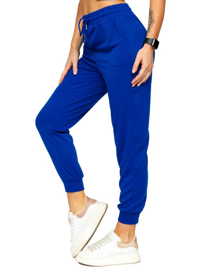 Pantaloni di tuta da donna azzurri Bolf YY27NM