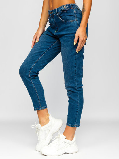 Pantaloni in jeans da donna blu Bolf FL1943