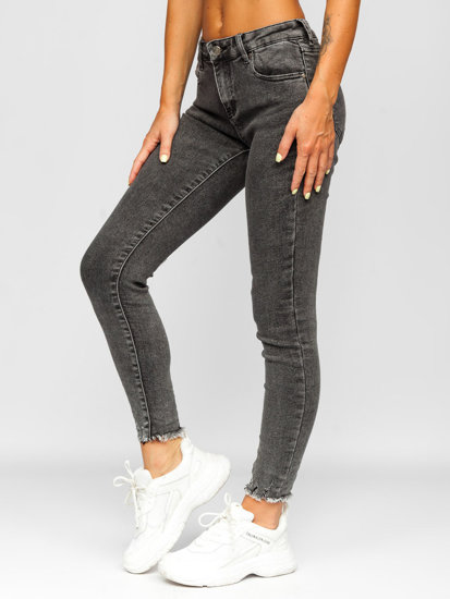 Pantaloni in jeans da donna neri Bolf FL1870