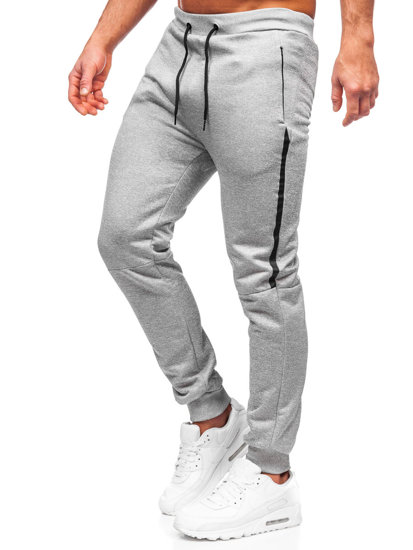 Pantaloni isolati jogger da uomo grigi Bolf 20178