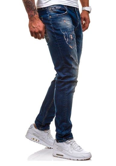 Pantaloni jeans da uomo blu Bolf 4838-1(1017)