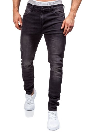 Pantaloni jeans da uomo neri Bolf 8938
