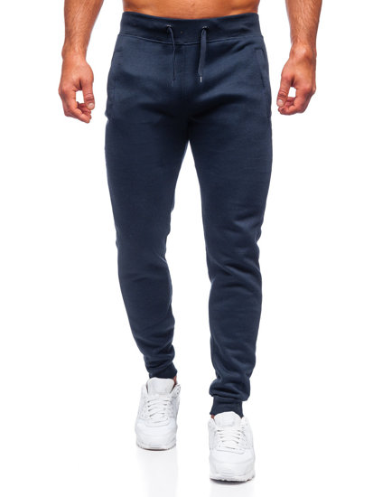 Pantaloni jogger da uomo blu'inchiostro Bolf XW01-A