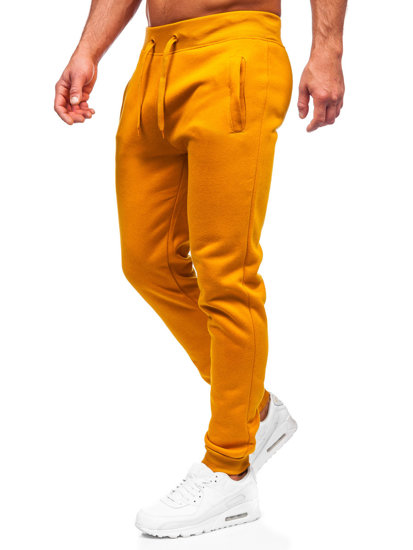 Pantaloni jogger da uomo cammello Bolf XW01
