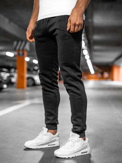 Pantaloni jogger da uomo neri Bolf XW01