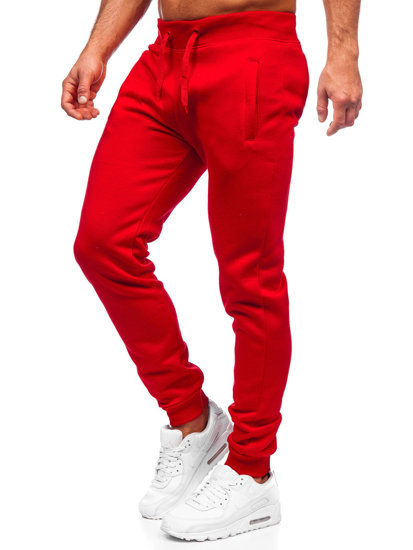 Pantaloni jogger da uomo rossi Bolf XW01
