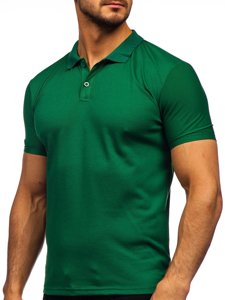 Maglietta polo da uomo verde Bolf GD02