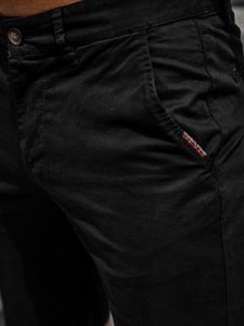 Pantaloncini corti da uomo neri Bolf 6139