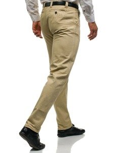Pantaloni chino da uomo beige Bolf 6190