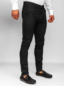 Pantaloni chino da uomo neri Bolf 5000-2