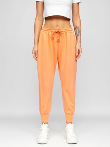 Pantaloni di tuta da donna arancione Bolf 0011