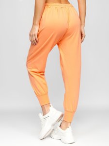 Pantaloni di tuta da donna arancione Bolf 0011