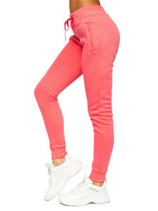 Pantaloni di tuta da donna rosa chiari Bolf CK-01-19