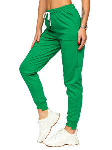 Pantaloni di tuta da donna verdi Bolf VE13
