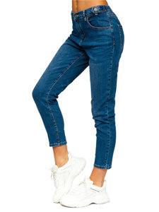 Pantaloni in jeans da donna blu Bolf FL1943