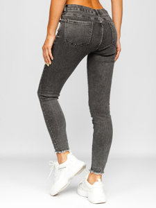Pantaloni in jeans da donna neri Bolf FL1870
