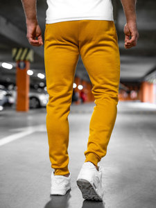 Pantaloni jogger da uomo cammello Bolf XW01-A