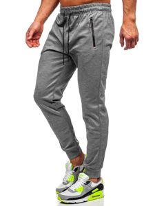 Pantaloni jogger da uomo grigi Bolf JX8201