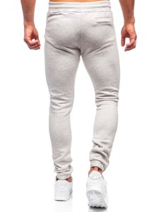 Pantaloni jogger da uomo grigio chiari Bolf 4966