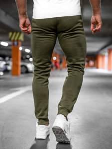 Pantaloni jogger da uomo khaki Bolf XW01
