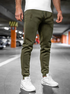 Pantaloni jogger da uomo khaki Bolf XW01-A